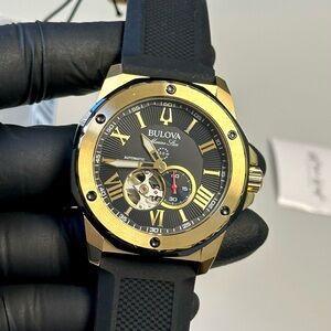 Bulova Marinestar 98A272 Automatic 21-Jewels Two-Tone 45mm Men’s Luxury Watch